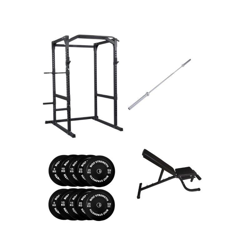 170KG Semi Commercial Power Rack Package