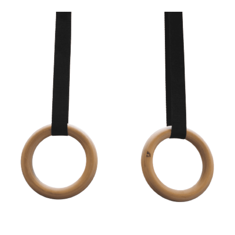 Wooden Gym Rings (Pair)